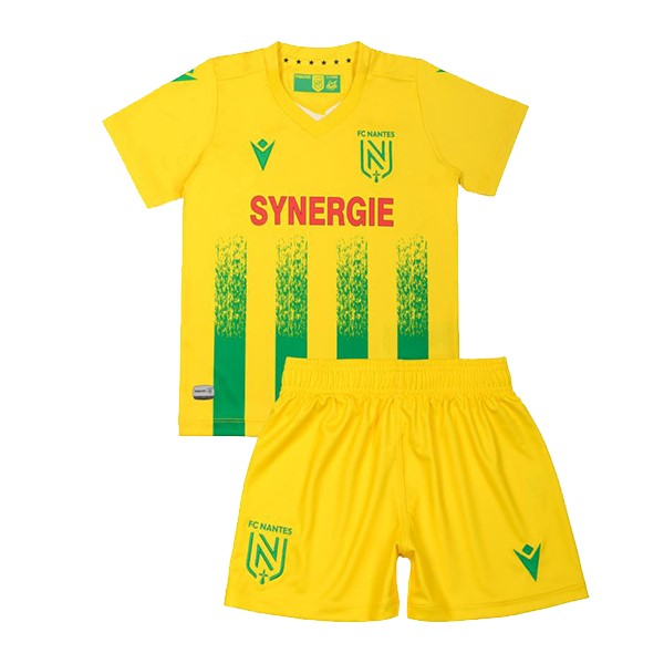 Camiseta Nantes Primera equipo Niños 2020-21 Amarillo